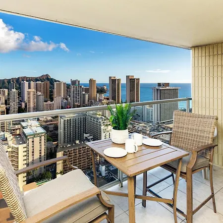 Ocean & Diamond Head View Studio At Waikiki Honolulu Esterno foto