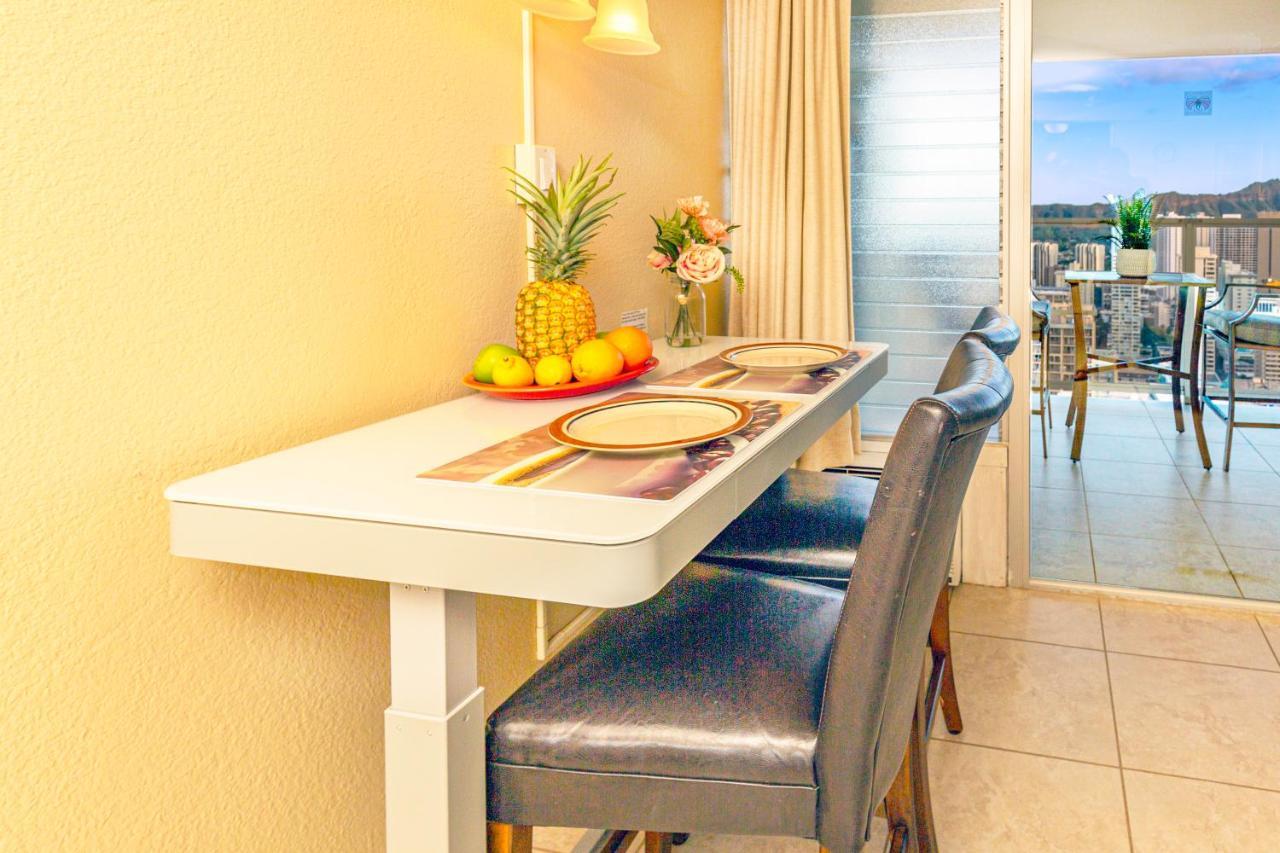 Ocean & Diamond Head View At Waikiki Appartement Honolulu